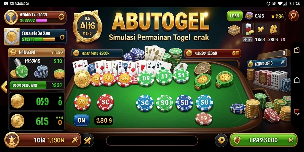 Screenshot gameplay ABUTOGEL menunjukkan interaksi menarik dalam permainan togel.