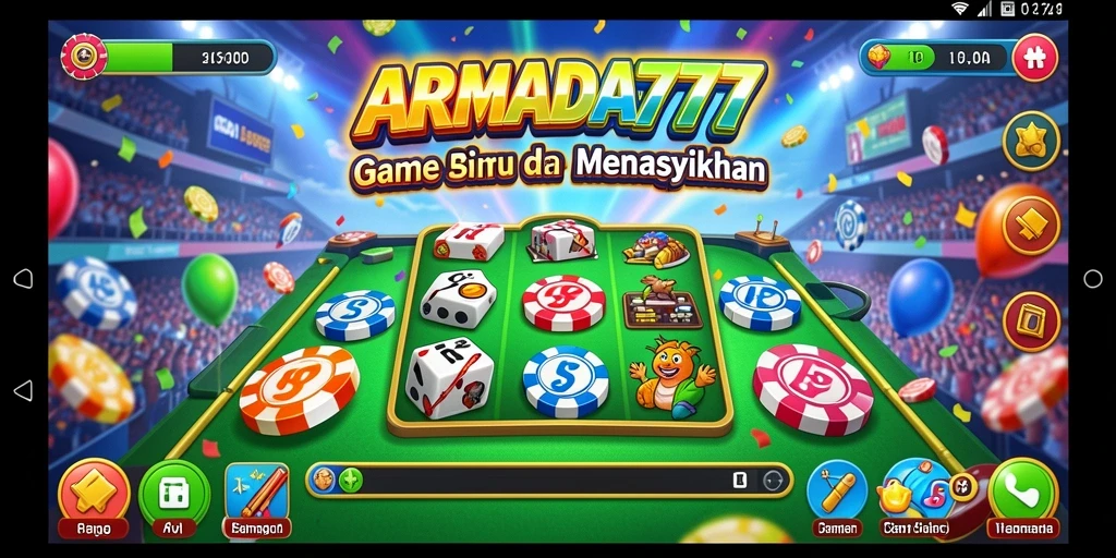 Tampilan gameplay seru dari ARMADA777 saat bermain Bingo.