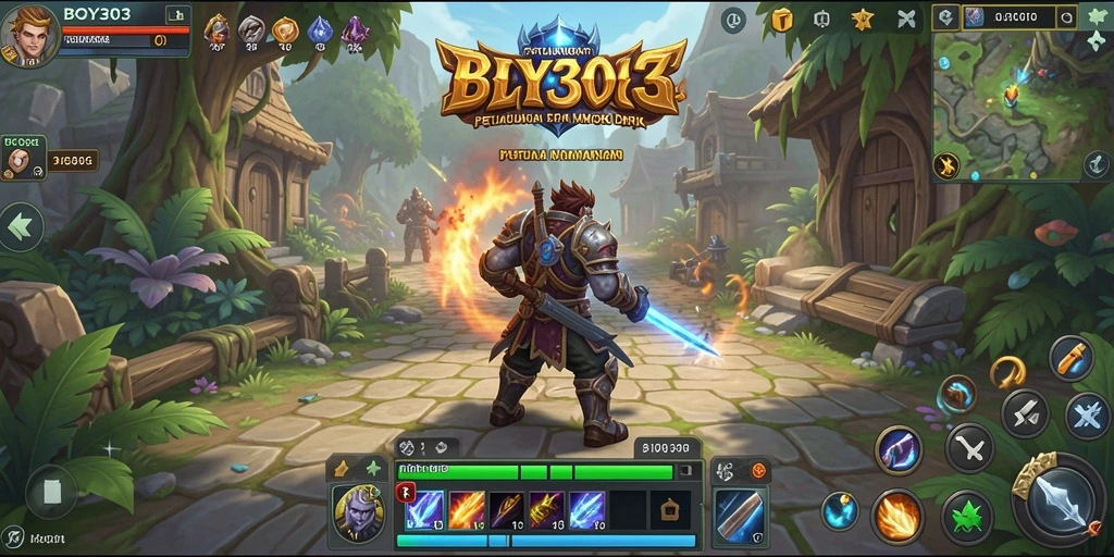 Tampilan seru gameplay <strong>BOY303</strong> yang menggugah semangat petualangan MMORPG.