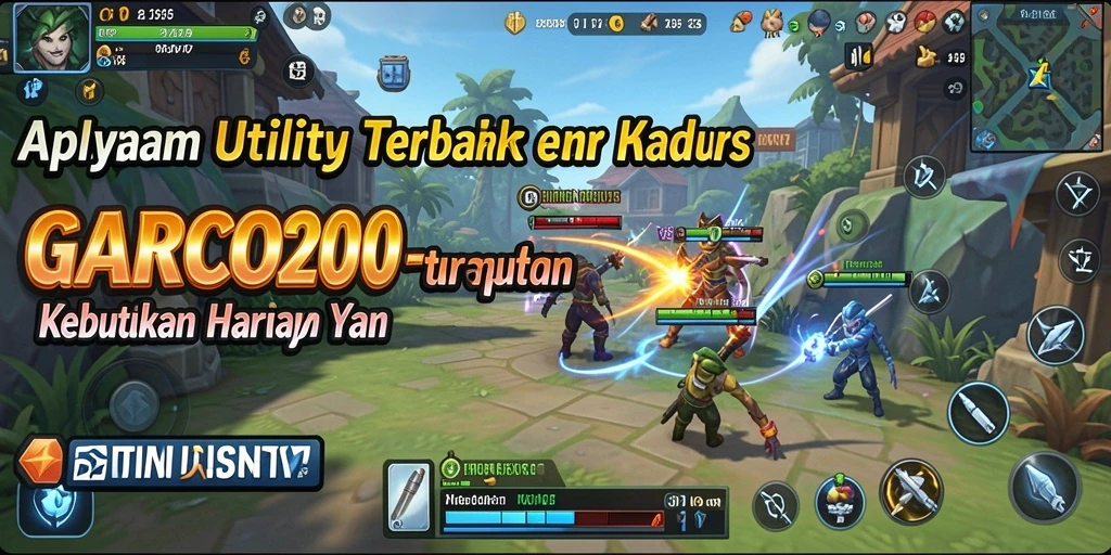 Tampilan antarmuka GARCO200 yang sederhana dan fungsional.
