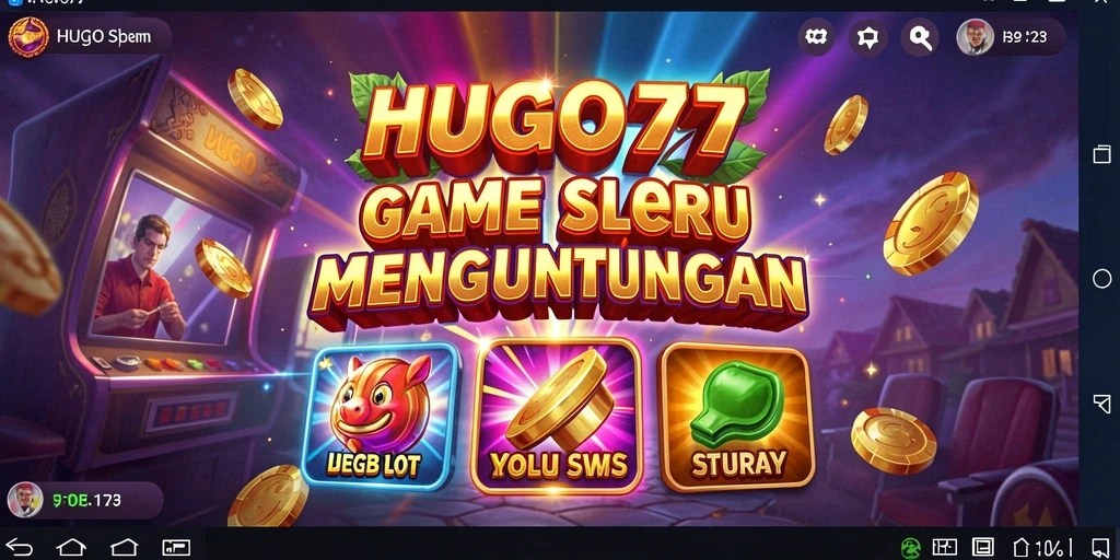 Gameplay seru HUGO77 dengan berbagai tema Slot menarik.