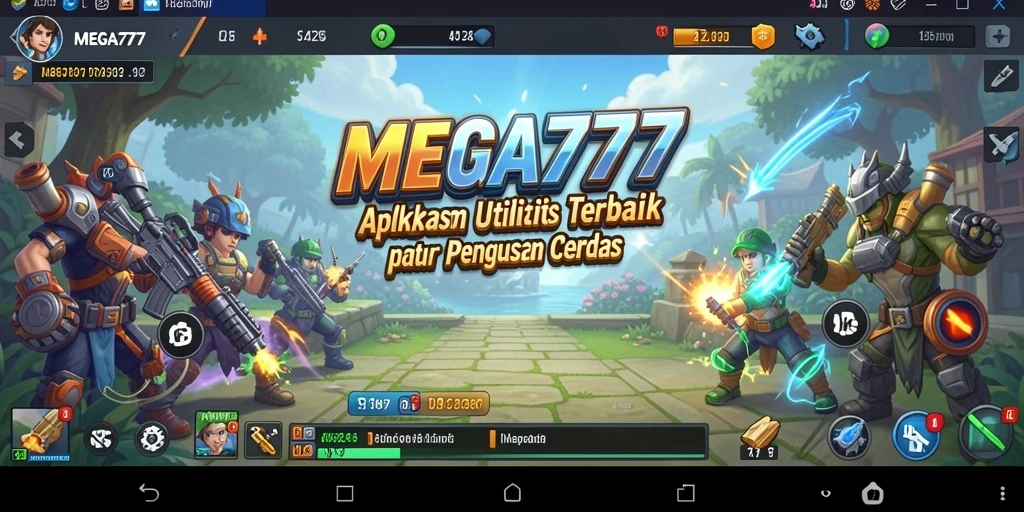 Tampilan antarmuka MEGA777 yang sederhana dan mudah digunakan.