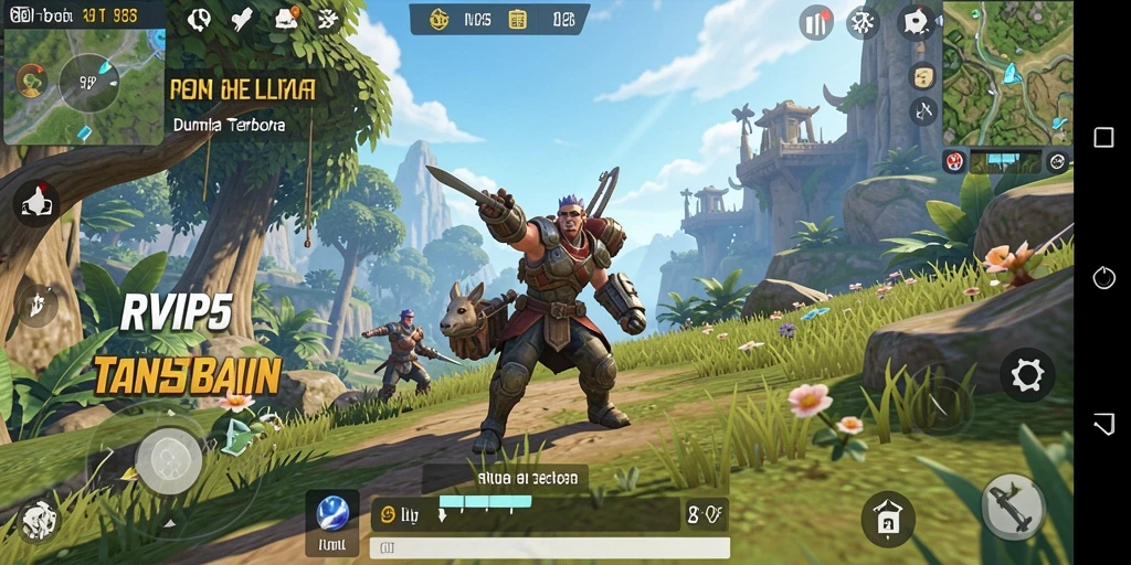 Tampilan menarik dari gameplay Open World RVIP5 yang mengesankan.